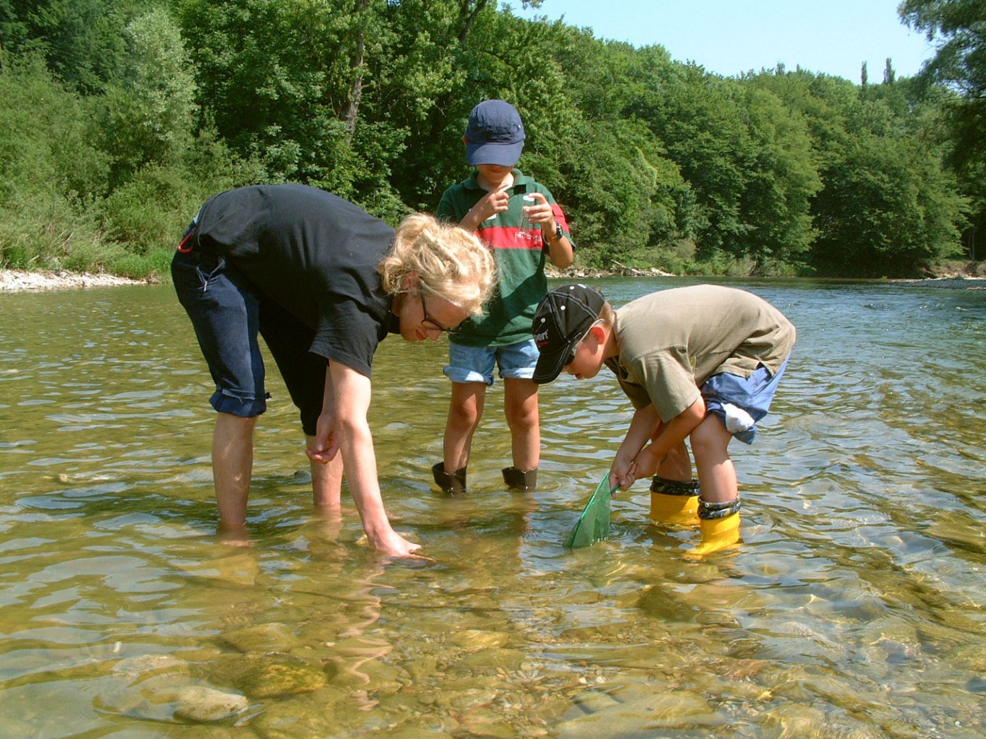 Mitten im Fluss