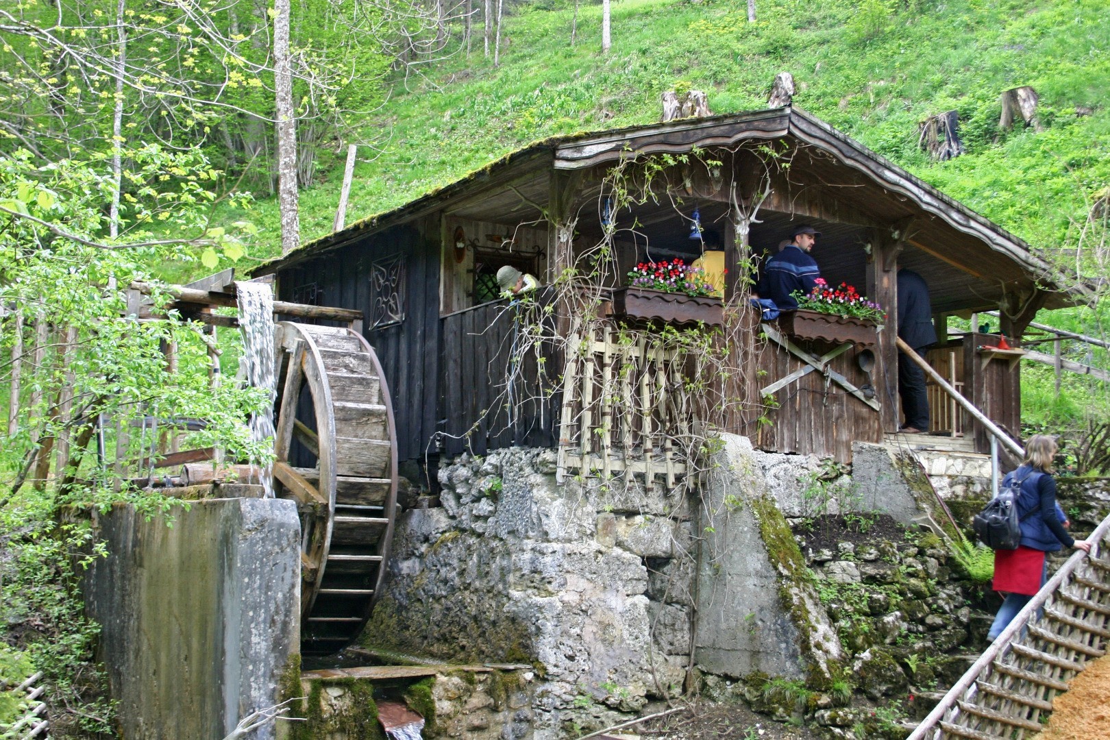 Mühle bearbeitet