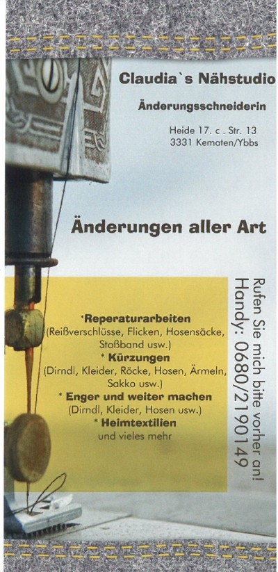 Claudias Nähstudio