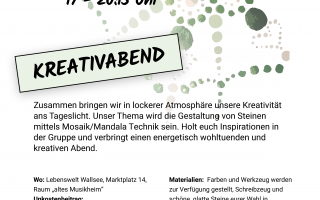 Kreativabend Flyer