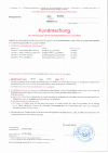 Kundmachung - über Verfügung der Gemeindewahlbehörde vor der Wa