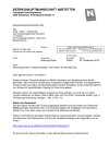 Anschreiben