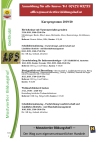 Kursprogramm 2019-20