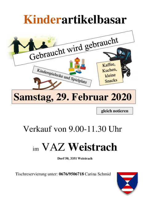 Kinderartikelbaza Werbung