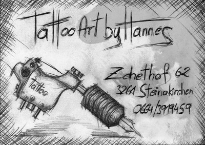 tattoo logo fertig in A4 mit Adresse