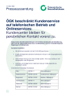 Kundenservice - Telefon und Onlineservice
