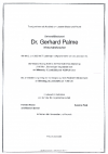 Dr. Gehard Palme