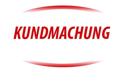 Kundmachung