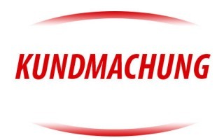 Kundmachung