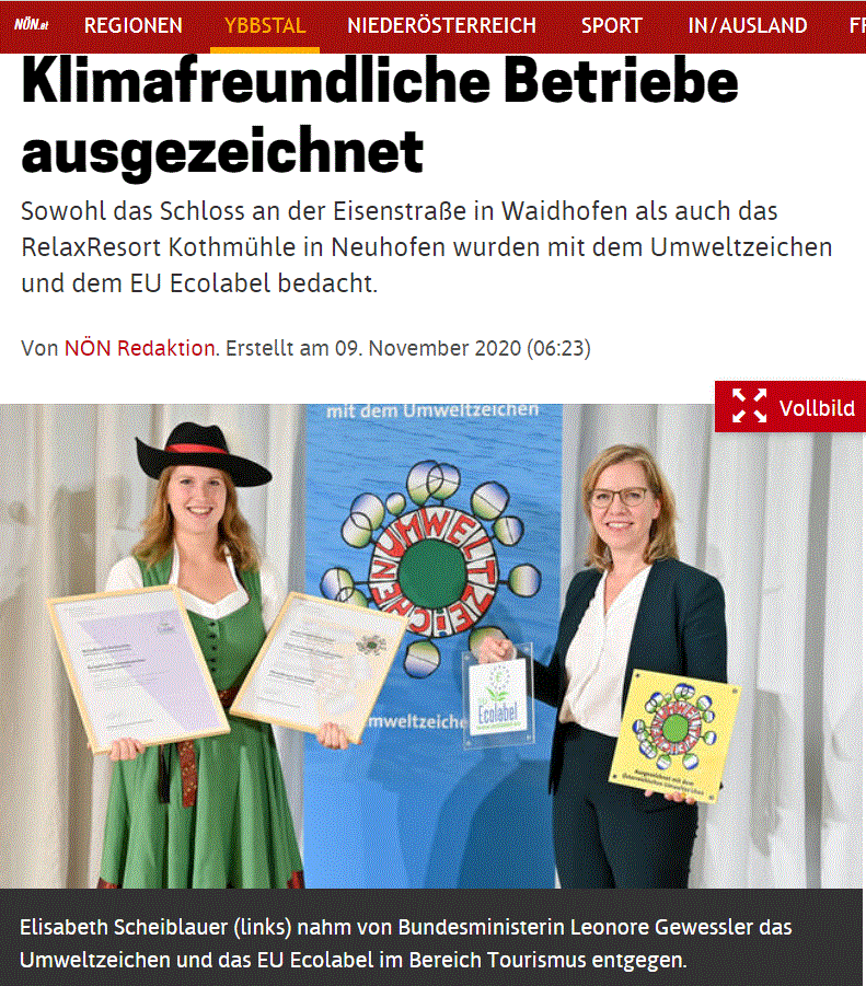 20201109_NÖN_Klimafreundliche Betriebe ausgezeichnet.GIF