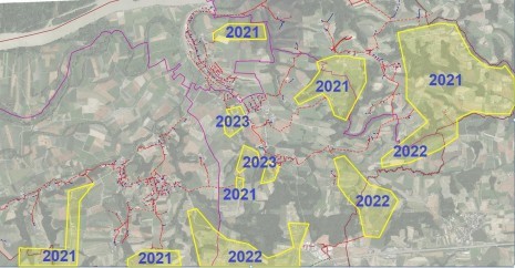 Glasfaser Ausbaustand 2021-2023