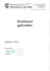 Schlüssel gefunden