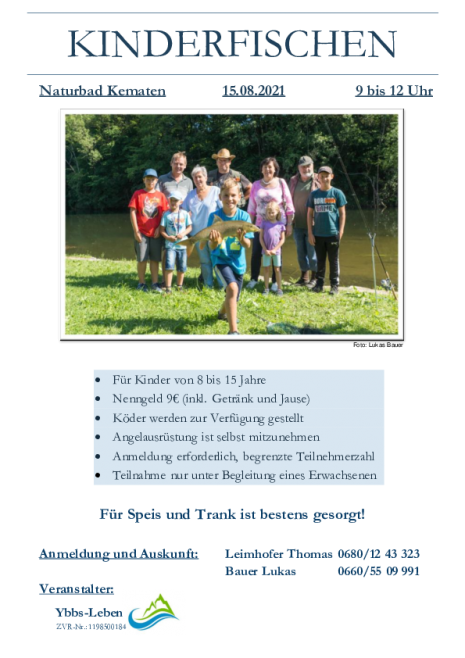Kinderfischen 2021