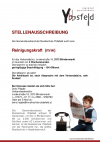 Ausschreibung_Reinigungskraft_2021