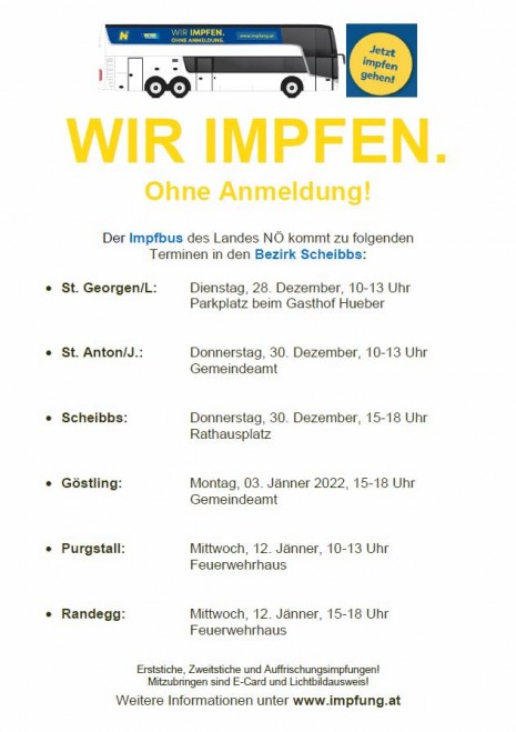 WIR IMPFEN PLAKAT BEZIRK SCHEIBBS 271221