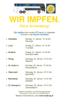 WIR IMPFEN PLAKAT Bezirk Scheibbs Jaenner 22