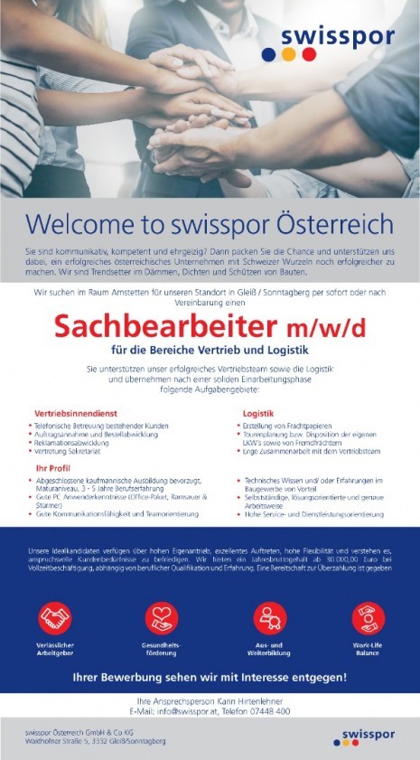 Stelleninserat Sachbearbeiter Swisspor.jpg