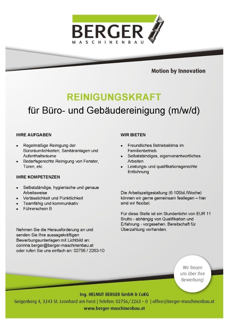 Reinigungskraft Berger Maschinenbau.jpg