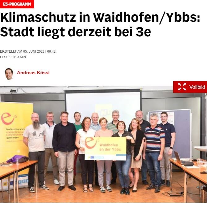 20220608_Klimaschutz in Waidhofen_Ybbs Stadt liegt derzeit bei 3e.JPG