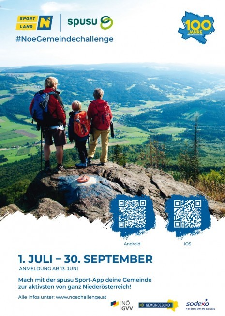 spusu NÖ-Gemeindechallenge 2022_Plakat_A4
