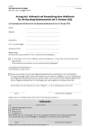 Formular AUSFÜLLBAR - Schriftliche Beantragung Wahlkarte