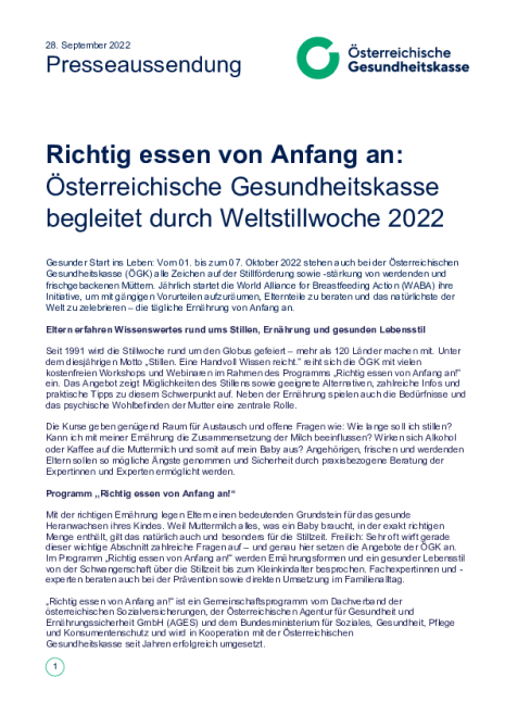 20220928_PA_Österreichische Gesundheitskasse begleitet durch Weltstillwoche 2022.pdf