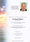 Parte Klein Gerhard