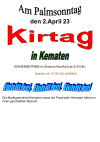 Vorankündigung Kirtag 23