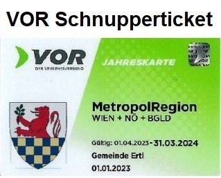 VOR Schnupperticket