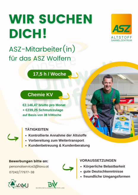 Ausschreibung ASZ Wolfern 2023_A4