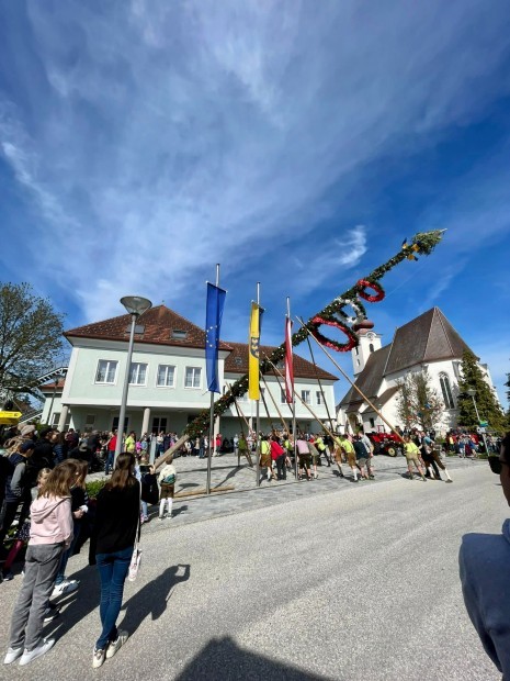 Beim Maibaumsetzen (2)