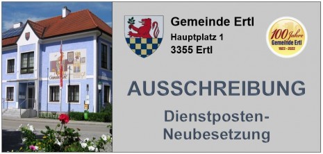 Kundmachung Dienstposten