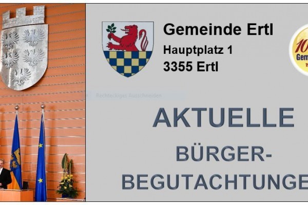 Kundmachung Bürgerbegutachtung
