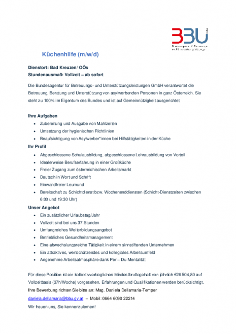 20230802 Ausschreibung Küchenhilfe BBU GmbH.pdf