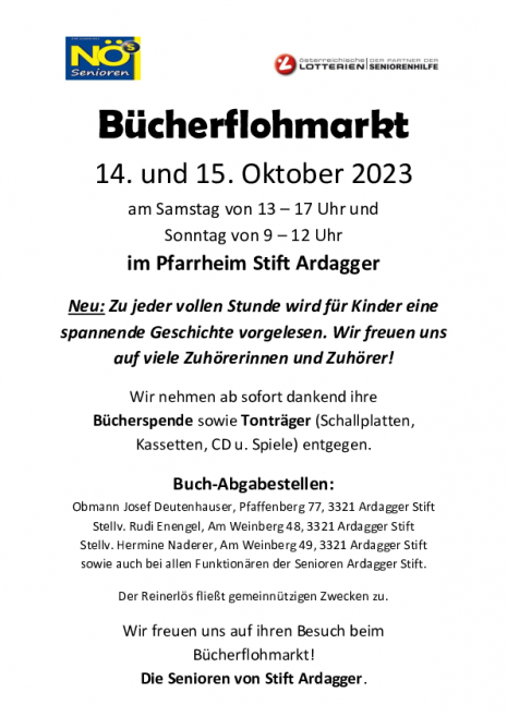 Bücherflohmarkt