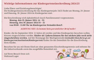 Kigaeinschreibung