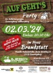 Flyer Auf Geht`s Party 2024