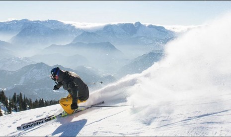 Skifahren in der Nähe