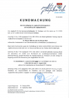 Jagdpachtkundmachung 2024