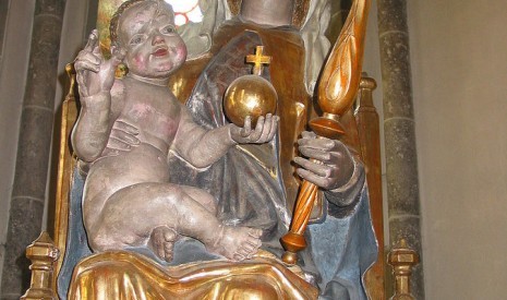 Marienstatue in der Pfarrkirche