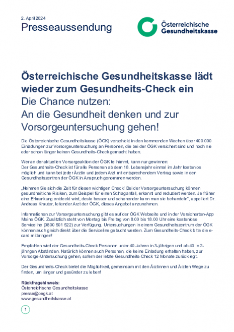 20240402_PA_Österreichische Gesundheitskasse lädt wieder zum Gesundheits-Check ein.pdf
