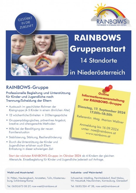 Online Infoabend Gruppenstart Herbst 2024 NOE