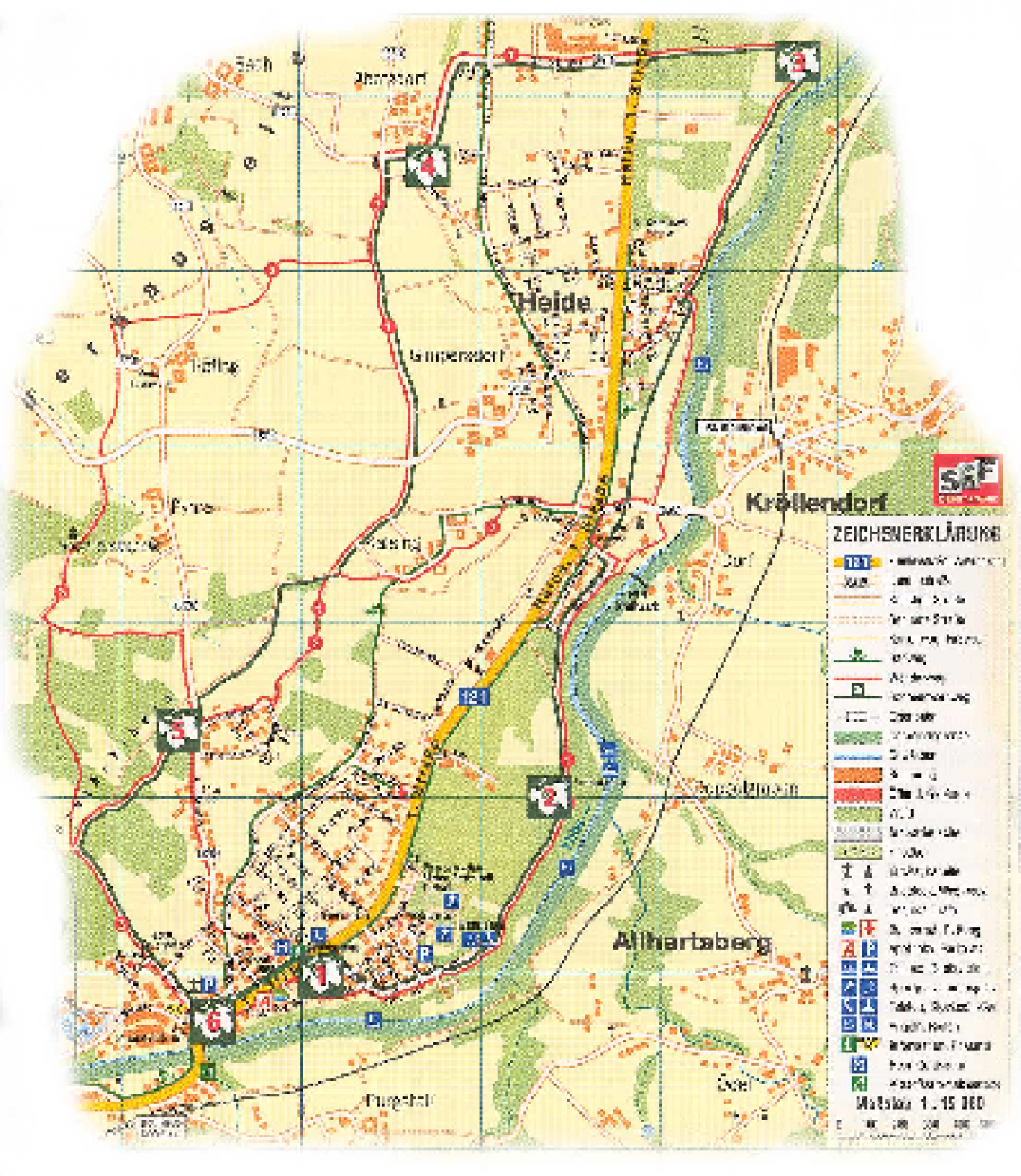 Karte - Schneerosenweg