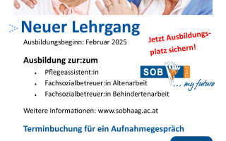 Werbung neuer Lehrgang 2025