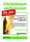 Christbaum verbrennen