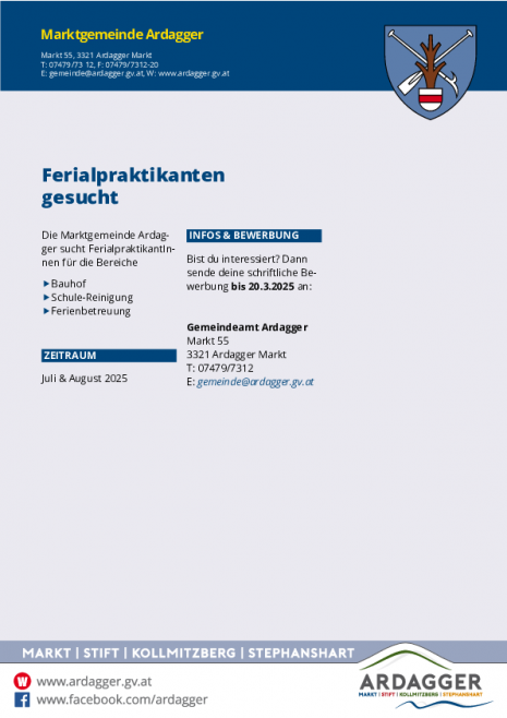 Ferialpraktikanten2025