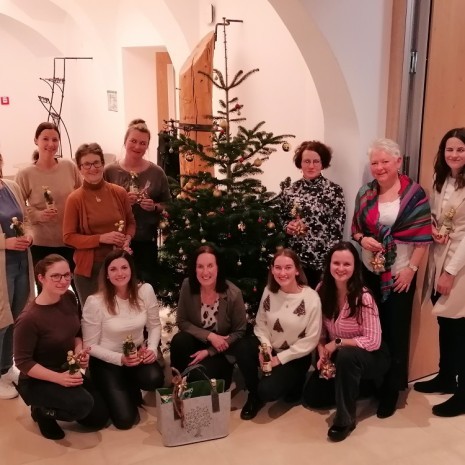Abschied Marianne Pollak - Weihnachtsfeier Damenturnen