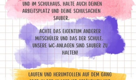 Unsere Schulordnung