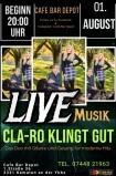 Live Musik August 2025