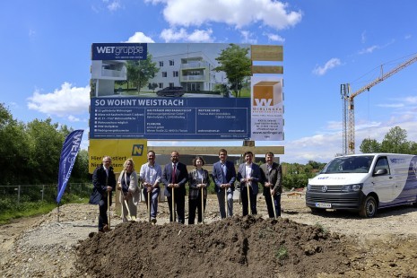 WETgruppe Spatenstich Weistrach